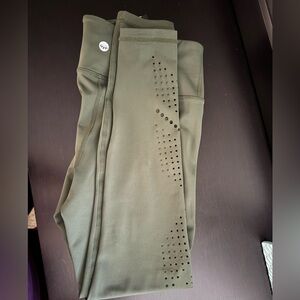 Senita Lux Alpine leggings - evergreen color